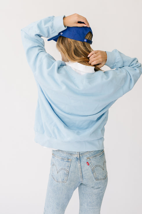 Colour Pop Pullover // Sky